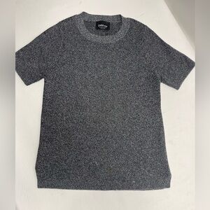 Zara Knit womens top size Small charcoal color